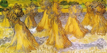 Les gerbes de blé Vincent van Gogh Peinture à l'huile